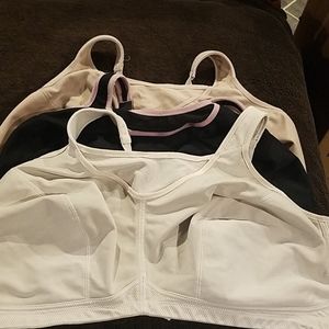 Lot of 3 sport style bras